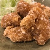 糖質オフ‼大豆ミートで唐揚げ